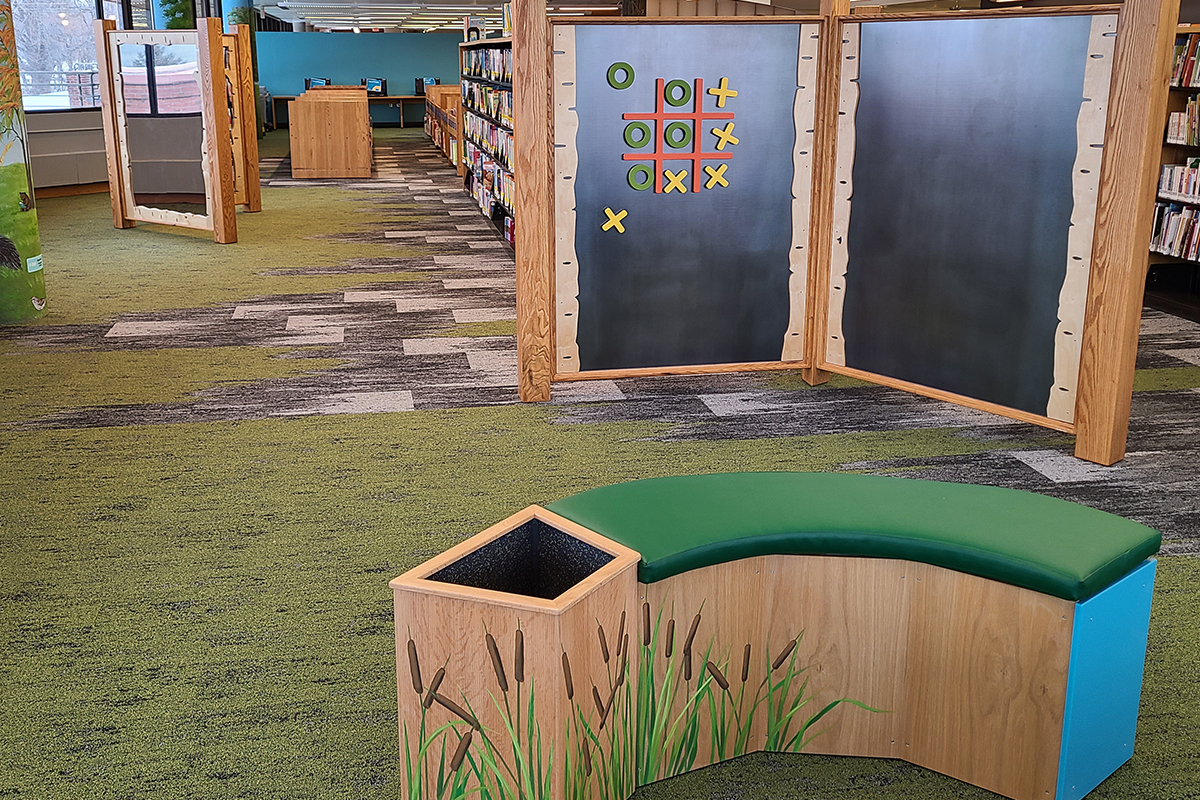 overview of the children's exhibits